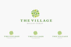 The Village Brand Mark Logo System